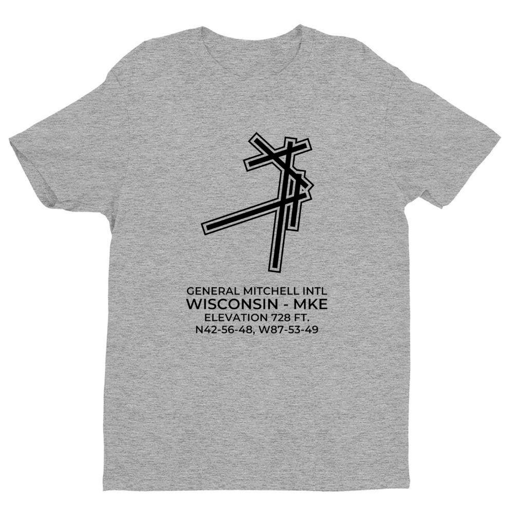 MKE facility map in MILWAUKEE; WISCONSIN