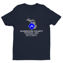 Load image into Gallery viewer, MKG facility map in MUSKEGON; MICHIGAN, Navy