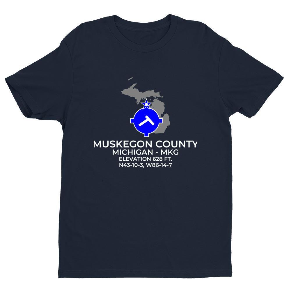 MKG facility map in MUSKEGON; MICHIGAN, Navy