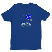 Load image into Gallery viewer, MKK facility map in KAUNAKAKAI; HAWAII, Royal Blue
