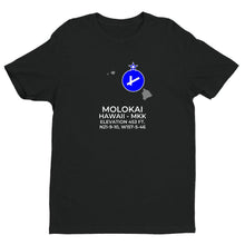 Load image into Gallery viewer, MKK facility map in KAUNAKAKAI; HAWAII, Black