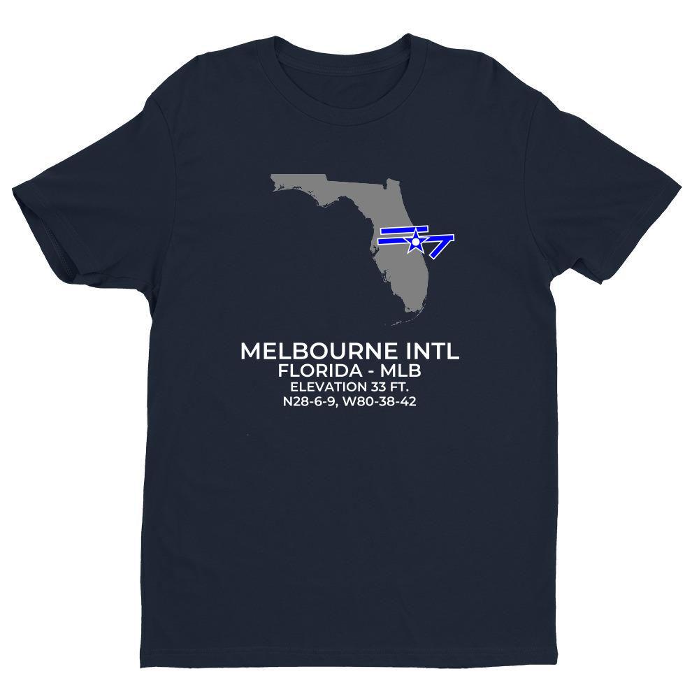 MLB facility map in MELBOURNE; FLORIDA, Navy