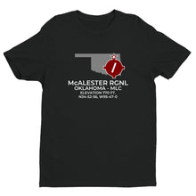 Load image into Gallery viewer, MC ALESTER RGNL near McALESTER; OKLAHOMA (MLC; KMLC) T-Shirt