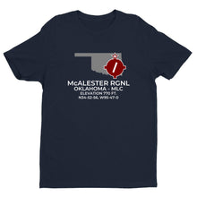 Load image into Gallery viewer, MC ALESTER RGNL near McALESTER; OKLAHOMA (MLC; KMLC) T-Shirt