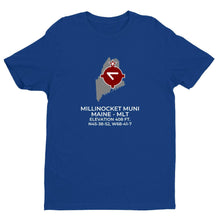 Load image into Gallery viewer, MLT facility map in MILLINOCKET; MAINE, Royal Blue