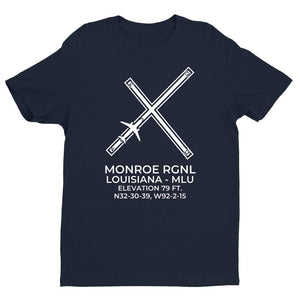 MONROE RGNL (MLU; KMLU) in MONROE; LOUISIANA T-Shirt