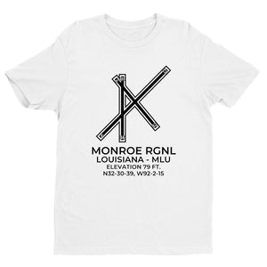 mlu monroe la t shirt, White