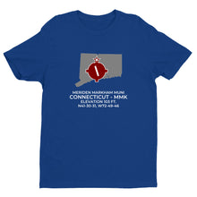 Load image into Gallery viewer, MERIDEN MARKHAM MUNI near MERIDEN; CONNECTICUT (MMK; KMMK) T-Shirt