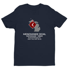 Load image into Gallery viewer, MNM facility map in MENOMINEE; MICHIGAN, Navy