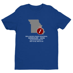 BOLLINGER-CRASS MEMORIAL in VAN BUREN; MISSOURI (MO5) T-Shirt