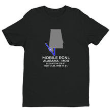 Load image into Gallery viewer, MOB facility map in MOBILE; ALABAMA, Black