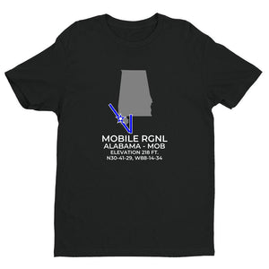 MOB facility map in MOBILE; ALABAMA, Black