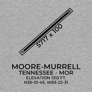 mor morristown tn t shirt, Gray