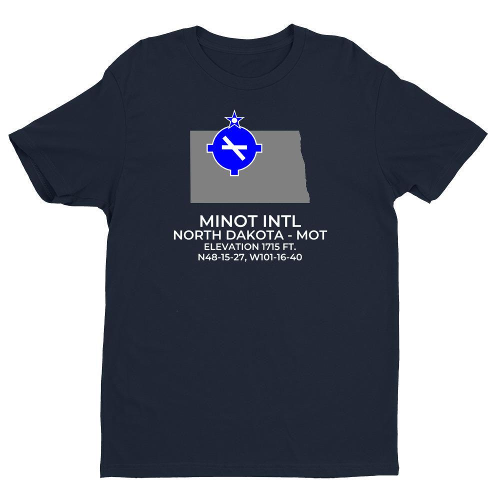 MOT facility map in MINOT; NORTH DAKOTA, Navy
