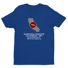 Load image into Gallery viewer, MARIPOSA-YOSEMITE near MARIPOSA; CALIFORNIA (MPI; KMPI) T-Shirt