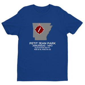 PETIT JEAN PARK near MORRILTON; ARKANSAS (MPJ; KMPJ) T-Shirt