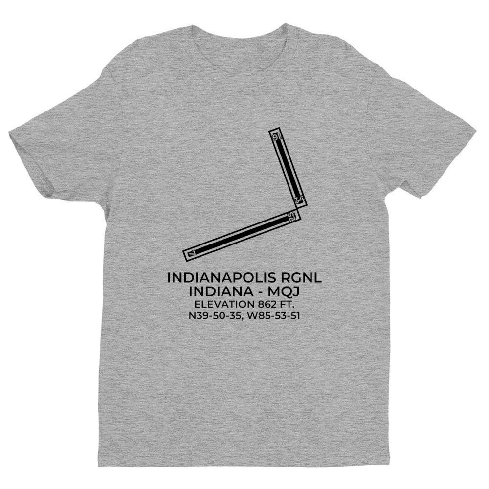 MQJ facility map in INDIANAPOLIS; INDIANA