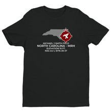 Load image into Gallery viewer, MRH facility map in BEAUFORT; NORTH CAROLINA, Black
