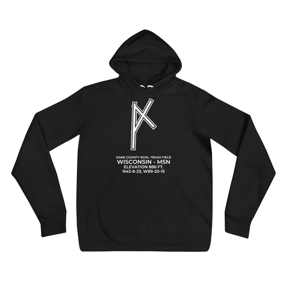 MSN facility map in MADISON; WISCONSIN Hoodie
