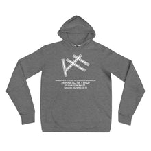 Load image into Gallery viewer, MSP facility map in MINNEAPOLIS; MINNESOTA Hoodie