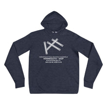 Load image into Gallery viewer, MSP facility map in MINNEAPOLIS; MINNESOTA Hoodie