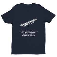 Load image into Gallery viewer, mth marathon fl t shirt, Navy