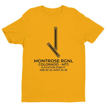 Load image into Gallery viewer, mtj montrose co t shirt, Yellow