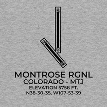 Load image into Gallery viewer, mtj montrose co t shirt, Gray