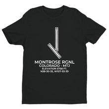 Load image into Gallery viewer, mtj montrose co t shirt, Black