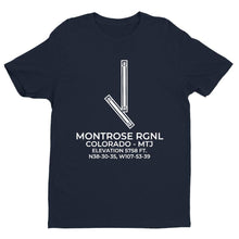 Load image into Gallery viewer, mtj montrose co t shirt, Navy