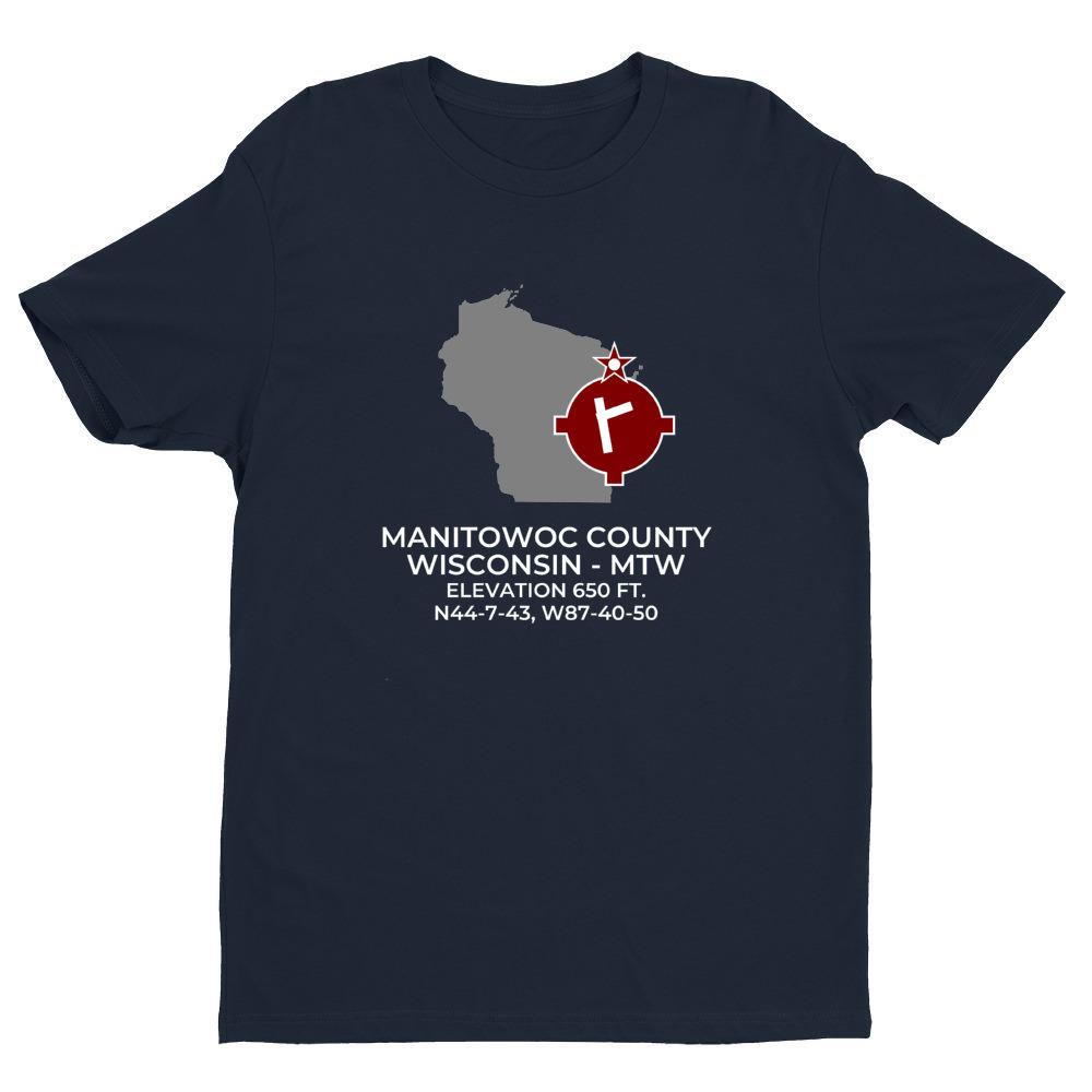 MTW facility map in MANITOWOC; WISCONSIN, Navy