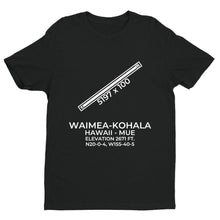 Load image into Gallery viewer, mue kamuela hi t shirt, Black