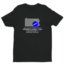 Load image into Gallery viewer, MUIR AAF (FORT INDIANTOWN GAP) near FORT INDIANTOWN GAP(ANNVILLE); PENNSYLVANIA (MUI; KMUI) T-Shirt