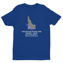 Load image into Gallery viewer, MUO facility map in MOUNTAIN HOME; IDAHO, Royal Blue