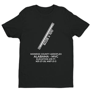 mvc monroeville al t shirt, Black