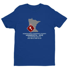 Load image into Gallery viewer, MVE facility map in MONTEVIDEO; MINNESOTA, Royal Blue