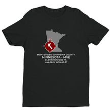 Load image into Gallery viewer, MVE facility map in MONTEVIDEO; MINNESOTA, Black