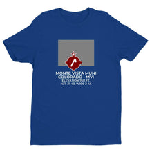 Load image into Gallery viewer, MVI facility map in MONTE VISTA; COLORADO, Royal Blue