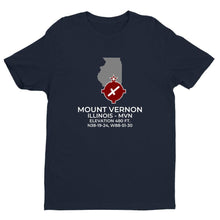 Load image into Gallery viewer, MVN facility map in MOUNT VERNON; ILLINOIS, Navy