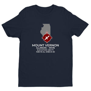 MVN facility map in MOUNT VERNON; ILLINOIS, Navy
