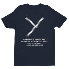 Load image into Gallery viewer, mvy vineyard haven ma t shirt, Navy