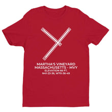 Load image into Gallery viewer, mvy vineyard haven ma t shirt, Red