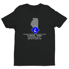 Load image into Gallery viewer, MWA facility map in MARION; ILLINOIS, Black