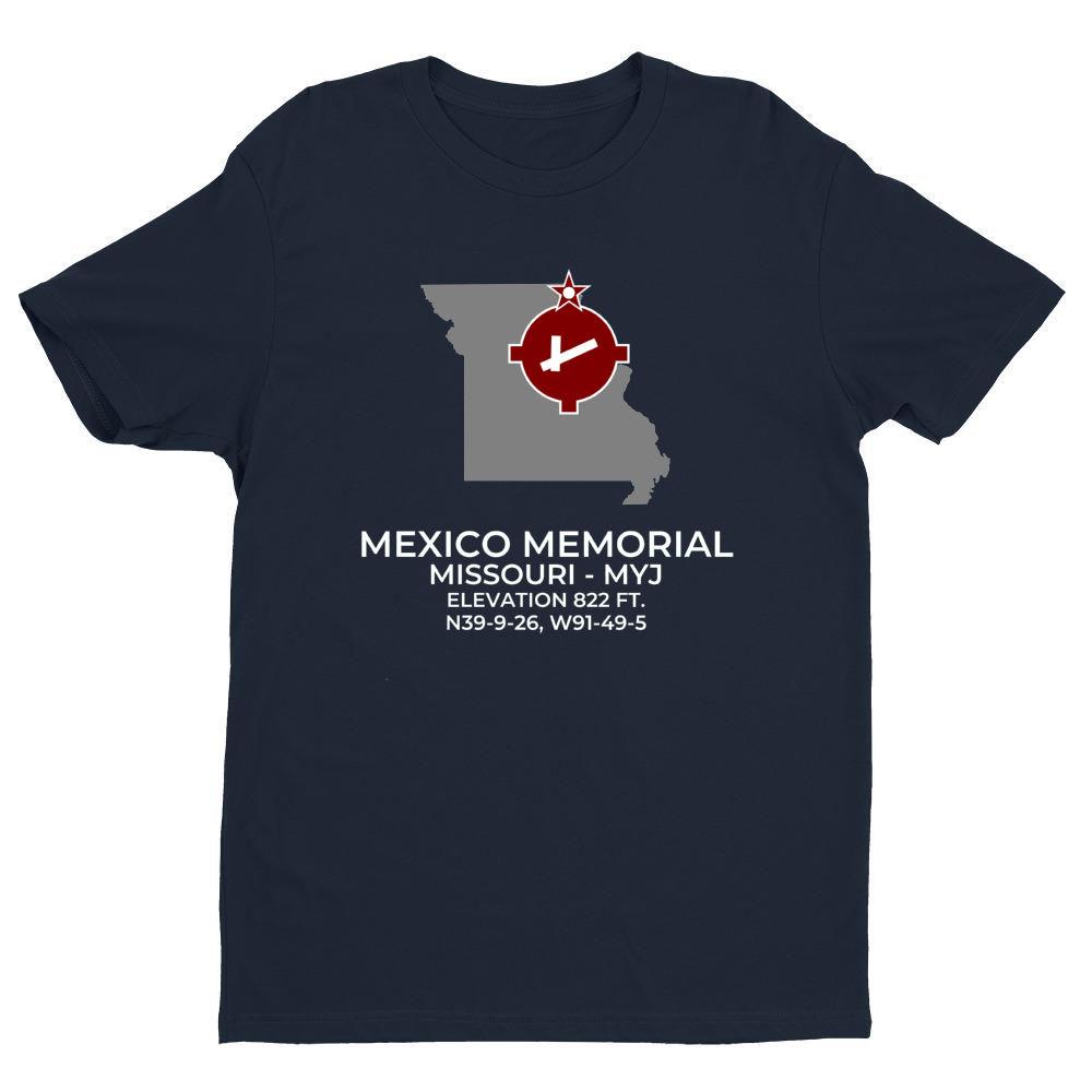 MYJ facility map in MEXICO; MISSOURI, Navy