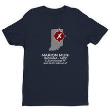 Load image into Gallery viewer, MZZ facility map in MARION; INDIANA, Navy