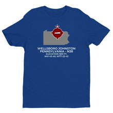 Load image into Gallery viewer, N38 facility map in WELLSBORO; PENNSYLVANIA, Royal Blue