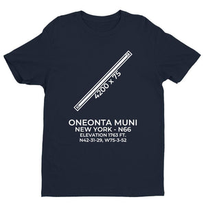 n66 oneonta ny t shirt, Navy
