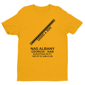 NAS ALBANY (NAB; KNAB) near ALBANY; GEORGIA (GA) c.1970 T-Shirt