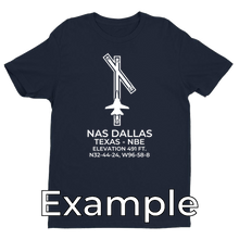 Load image into Gallery viewer, NAS DALLAS (NBE; KNBE) in GRAND PRAIRIE; TEXAS (TX) c.1960-1998 T-Shirt