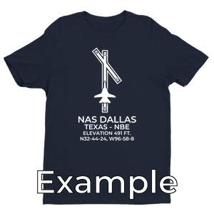 NAS DALLAS (NBE; KNBE) in GRAND PRAIRIE; TEXAS (TX) c.1960-1998 T-Shirt